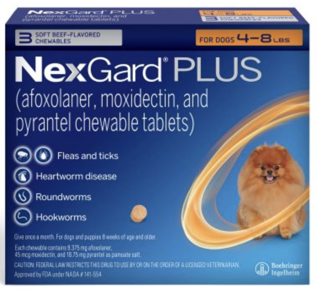 NexGard PLUS 12 PACK Middletown Veterinary Hospital