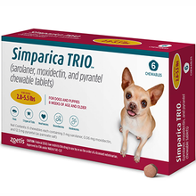 Simparica TRIO 12 Pack (Heartworm AND Flea/Tick) (Chewable)