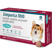 Simparica TRIO 12 Pack (Heartworm AND Flea/Tick) (Chewable)