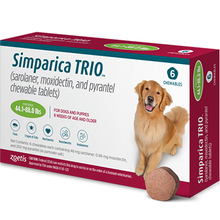 Simparica TRIO 12 Pack (Heartworm AND Flea/Tick) (Chewable)